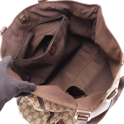 グッチ アビー GGキャンバス トートバッグ