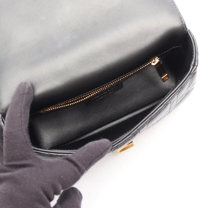 ディオール CARO レザーショルダーバッグ