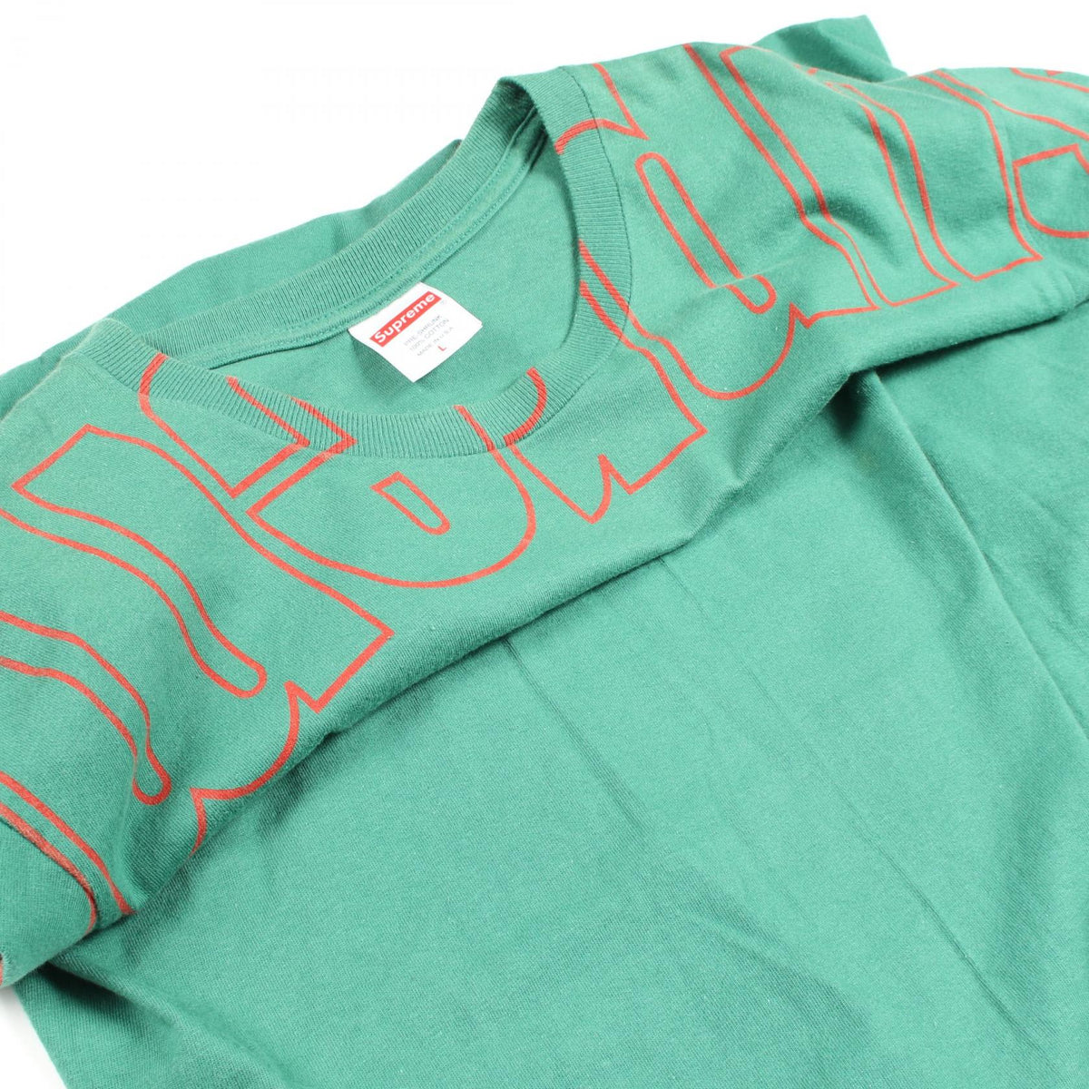 シュプリーム Upside Down Tee コットン 半袖Tシャツ