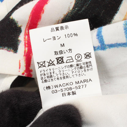 ワコマリア ジャン＝ミシェル・バスキア レーヨン半袖トップス