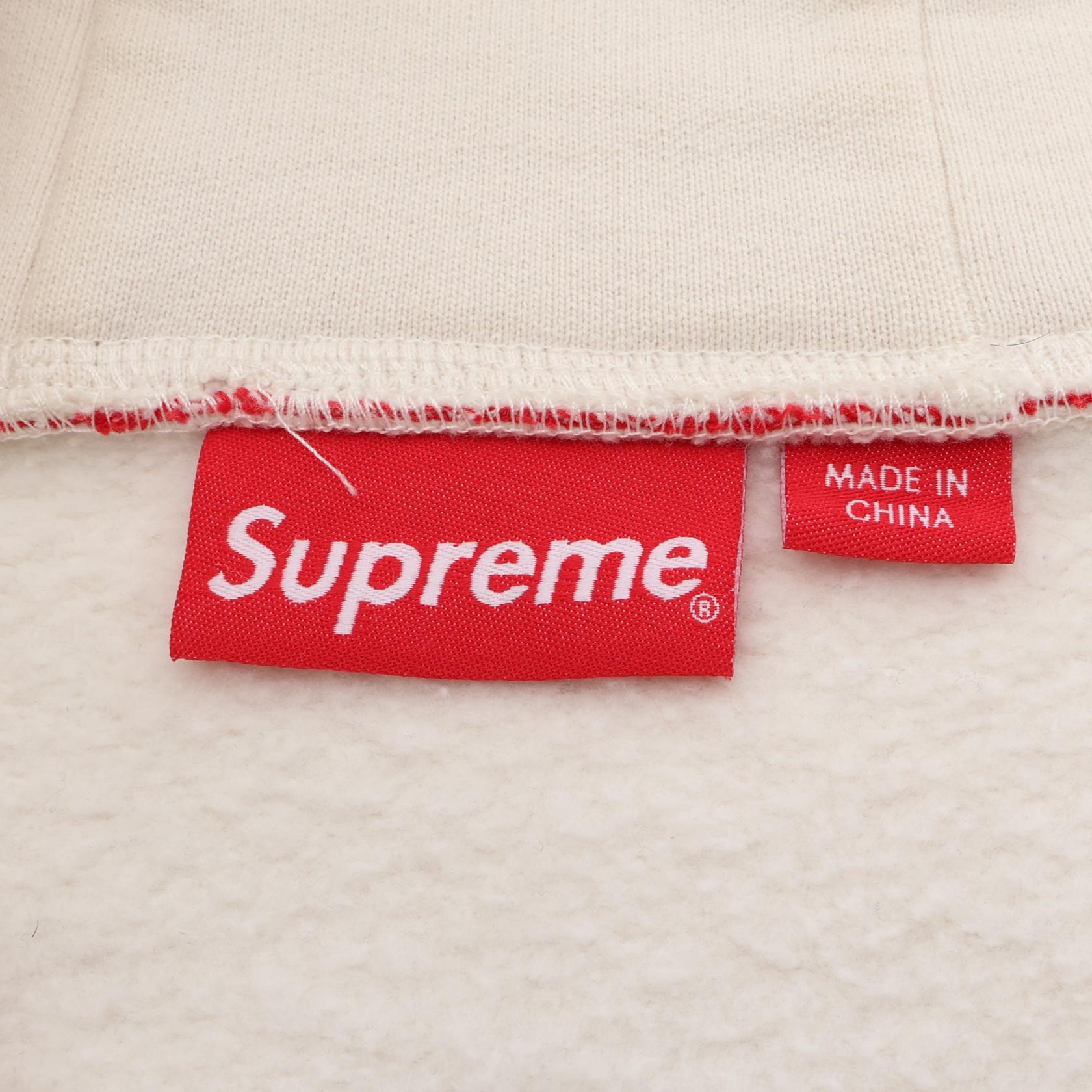 シュプリーム Brim Zip Up Hooded Sweatshirt コットンパーカー