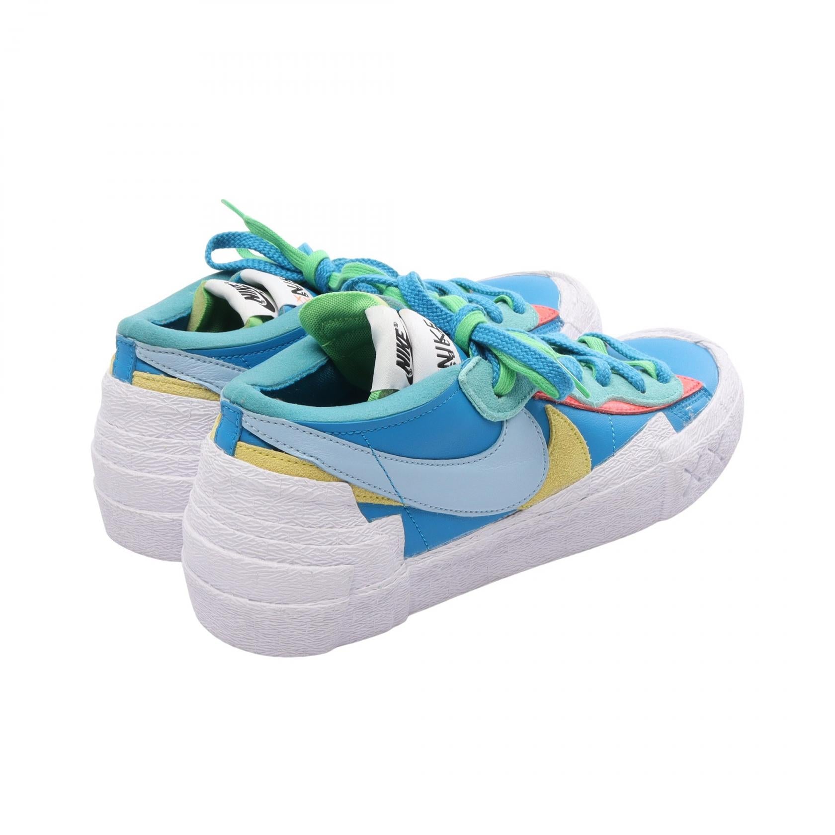ナイキ NIKE × KAWS × sacai Blazer Low レザースニーカー