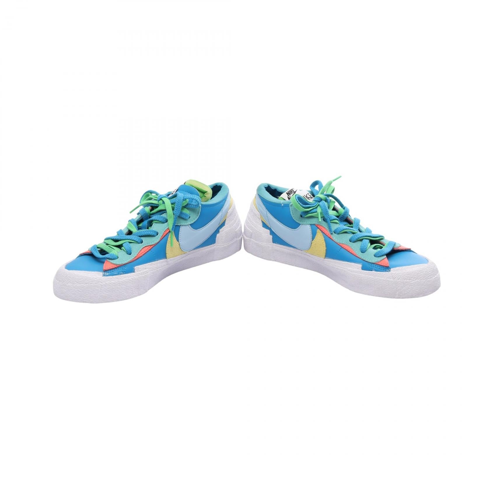 ナイキ NIKE × KAWS × sacai Blazer Low レザースニーカー