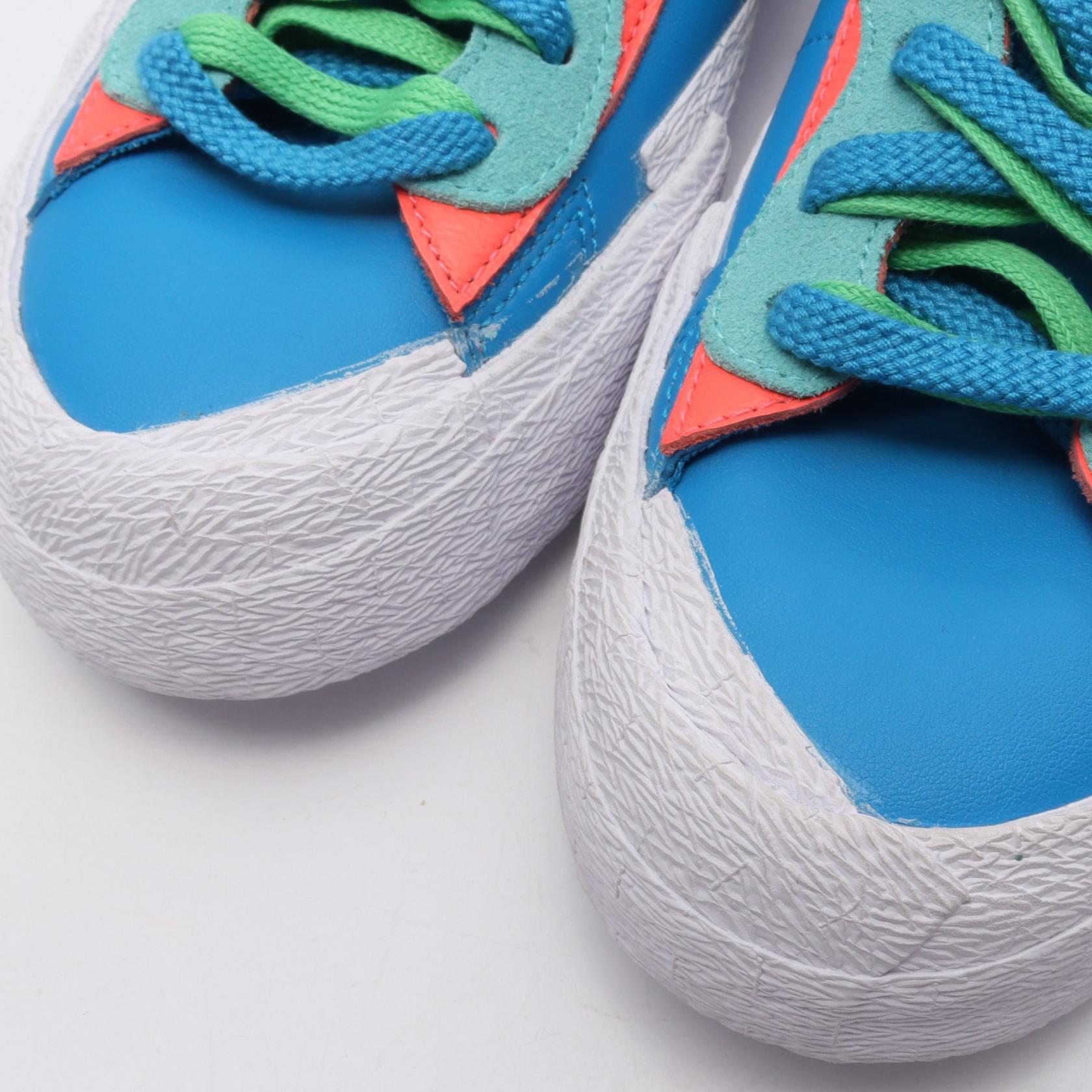 ナイキ NIKE × KAWS × sacai Blazer Low レザースニーカー
