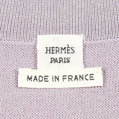 エルメス ツイルレーヌLES CLES シルクニットトップス36