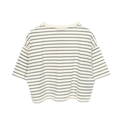 ミュウミュウ コットンクロップドTシャツ