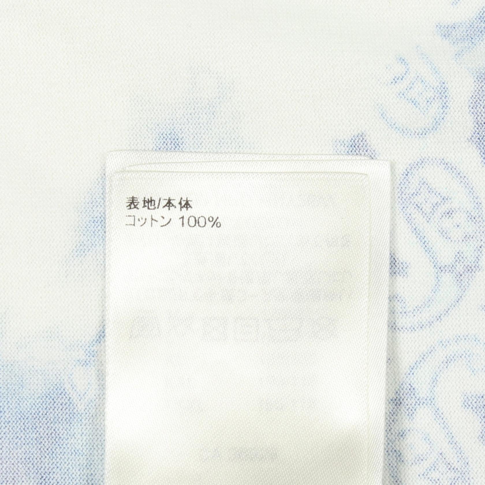 ルイヴィトン モノグラムバンダナプリント コットン半袖Tシャツ