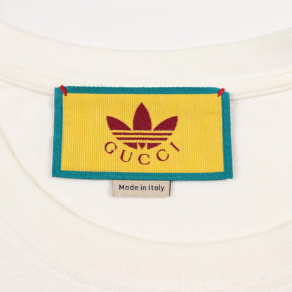 グッチ adidas トレフォイル コットン 半袖Tシャツ