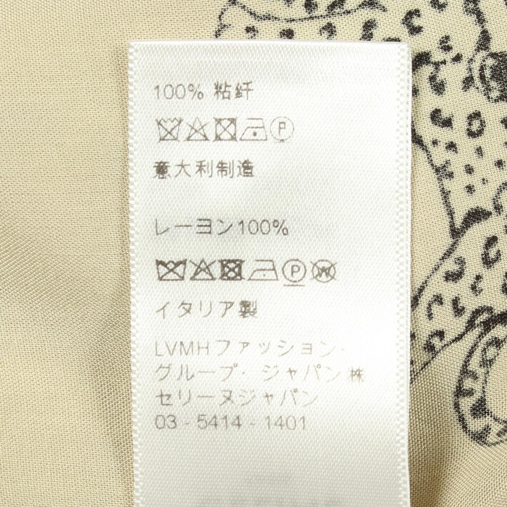 セリーヌ レーヨンシャツ