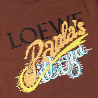 ロエベ パウラズイビザ コットン 半袖Tシャツ
