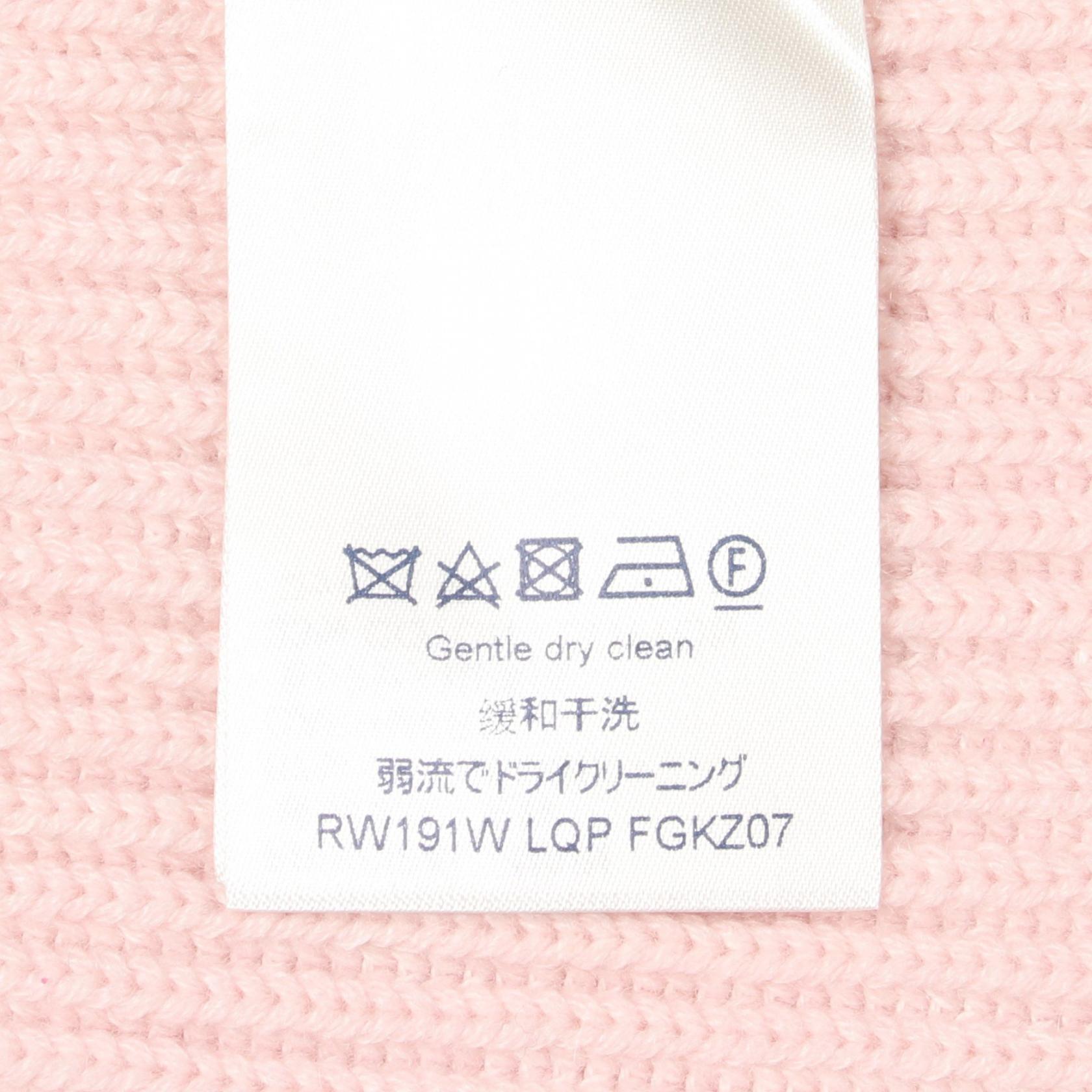 ルイヴィトン ロゴ刺繍 カシミヤコットンニットスカート