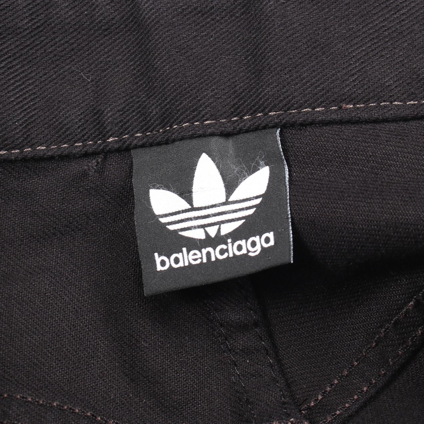 バレンシアガ バレンシアガ×adidas コットンデニムパンツ