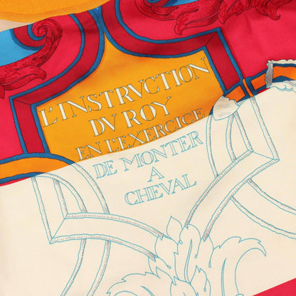 エルメス ツイルレーヌ L’INSTRUCTION DU ROY シルク コットン ワンピース