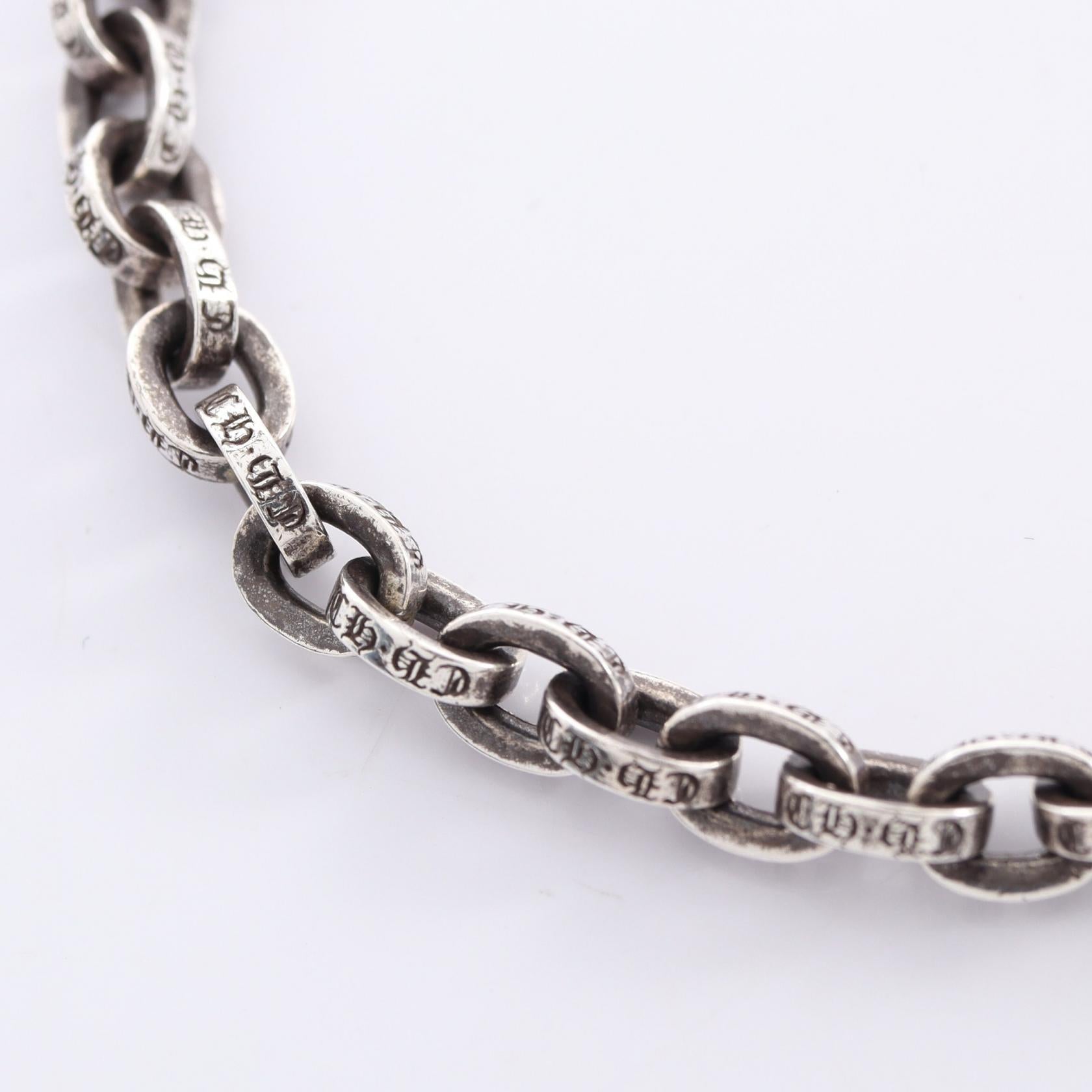 クロムハーツ ペーパーチェーン シルバー925 ブレスレット