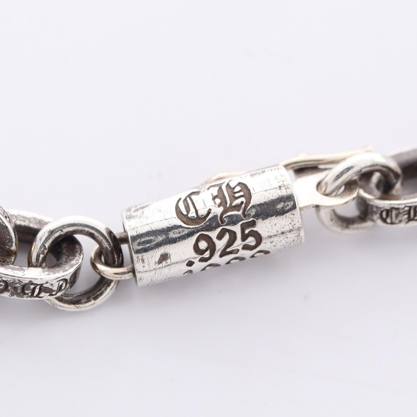 クロムハーツ ペーパーチェーン シルバー925 ブレスレット