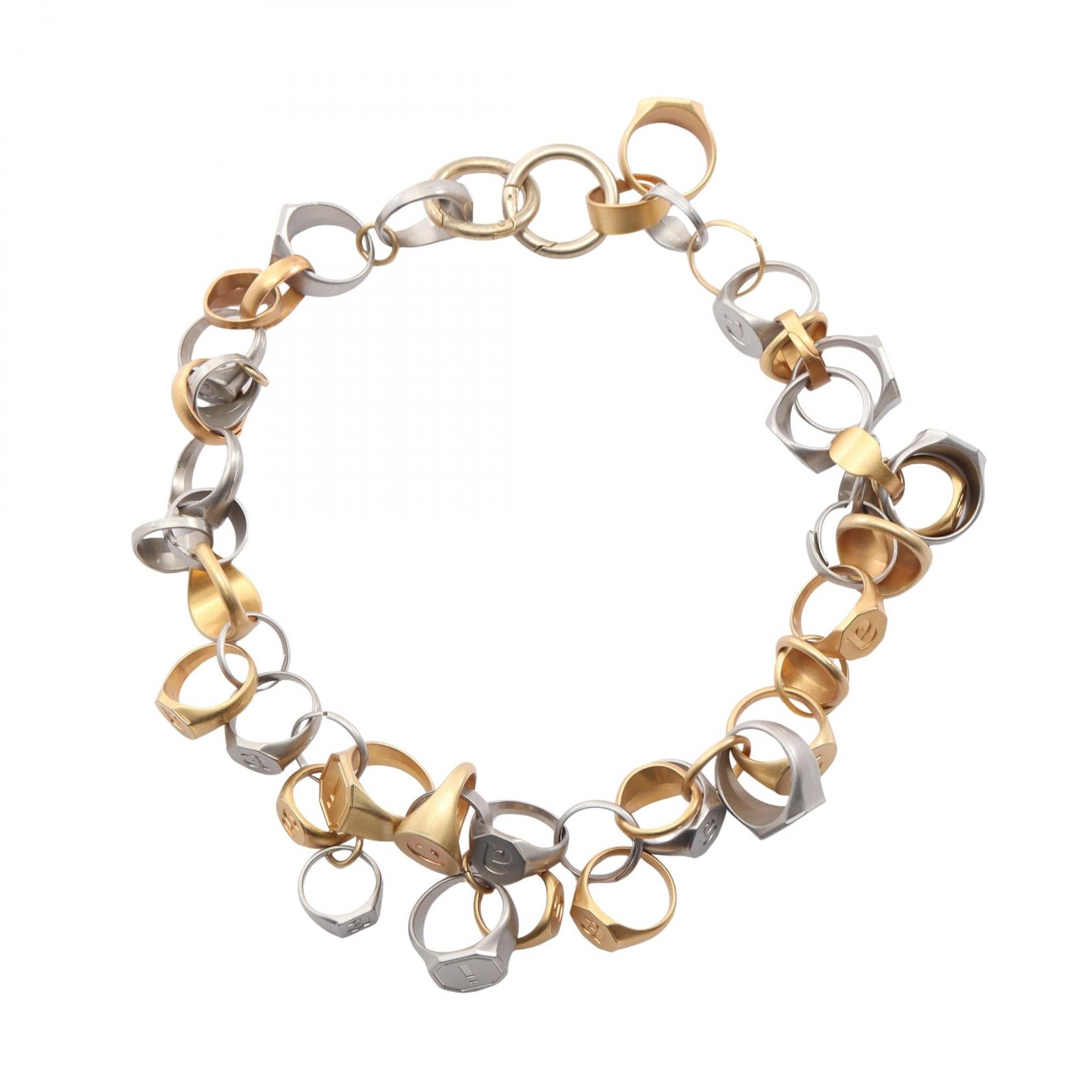 サカイ RING CHAIN NECLACE ネックレス