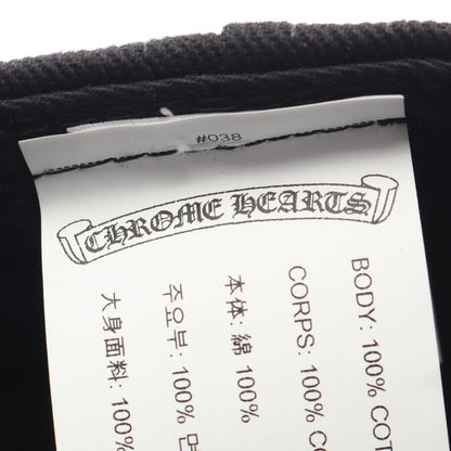 クロムハーツ スクロールラベル コットンキャップ