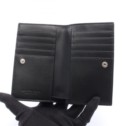 ボッテガヴェネタ イントレチャート レザー二つ折り財布