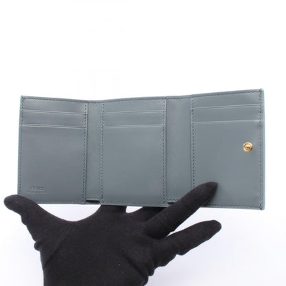 フェンディ FFダイヤモンド レザー三つ折り財布