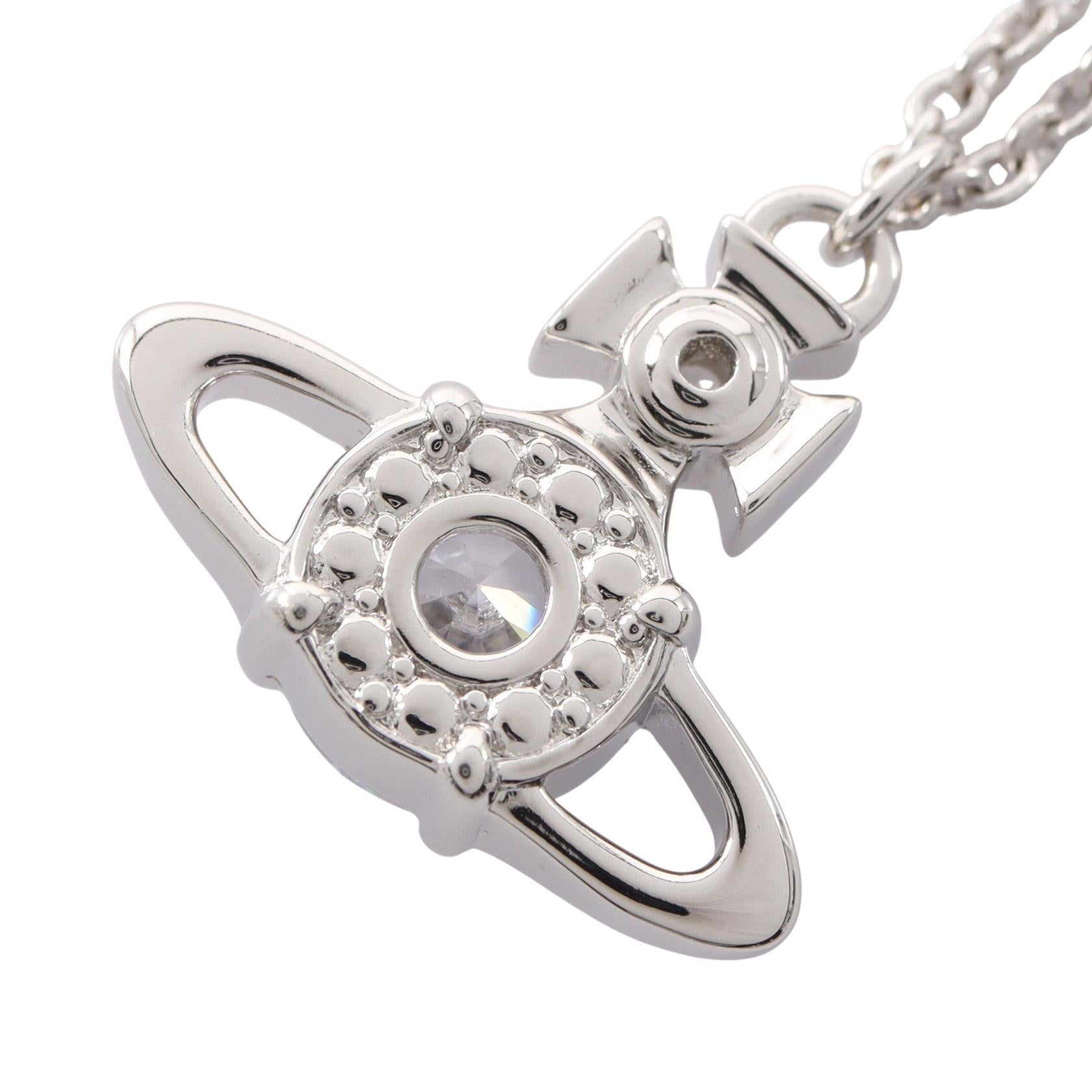 ヴィヴィアンウエストウッド REINA LARGE PENDANT ステンレススチール ネックレス