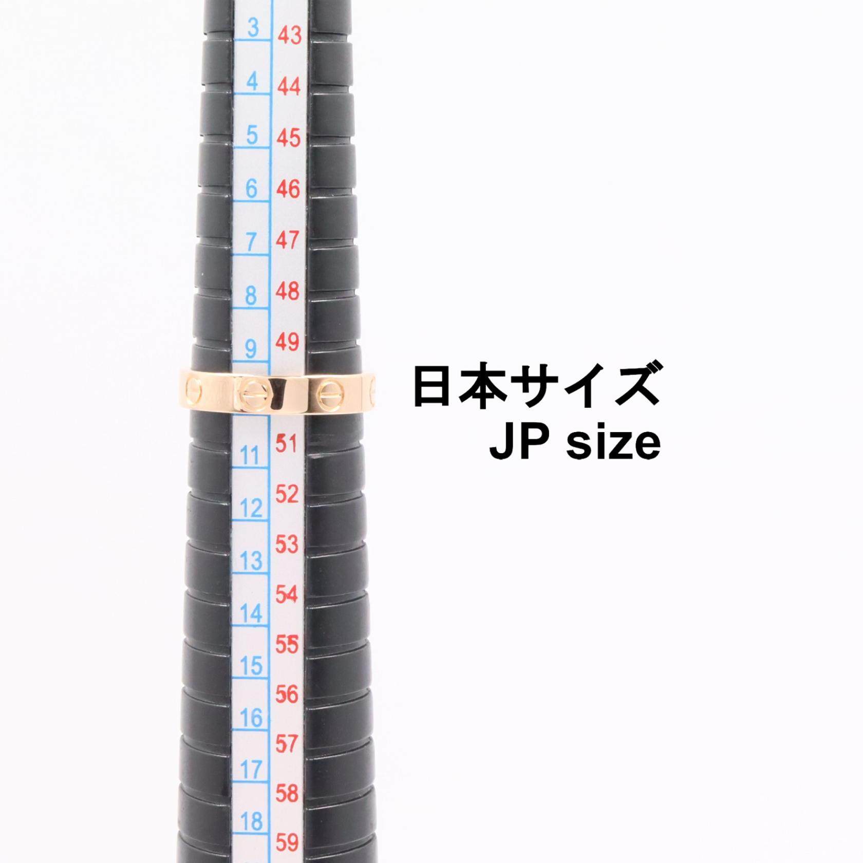 カルティエ ミニラブ Au750 リング 50号