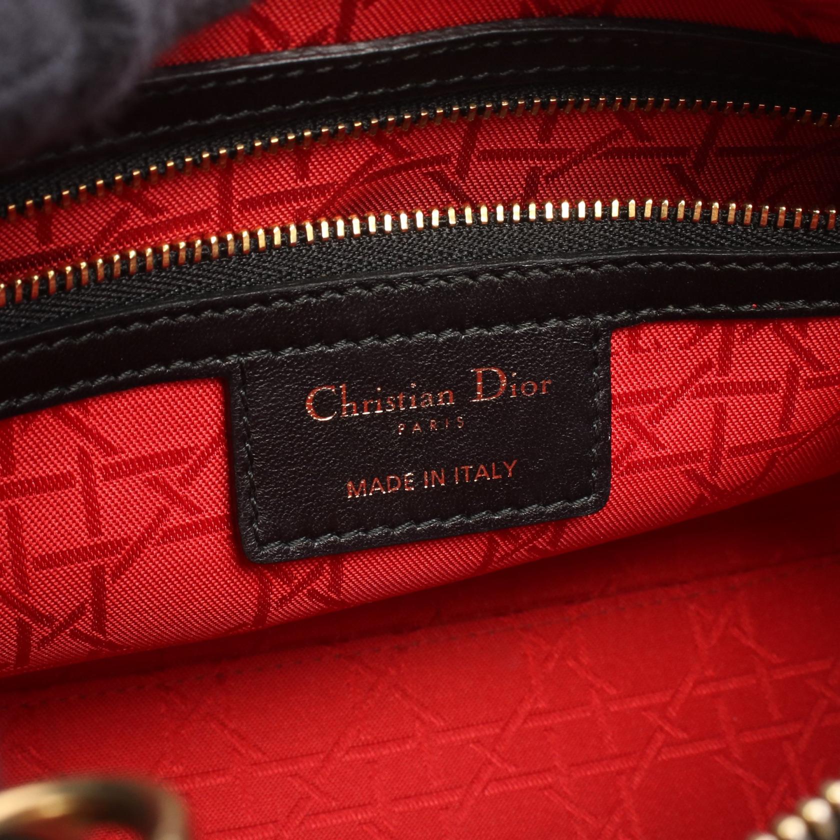 ディオール LADY DIOR ラムスキン 2wayバッグ