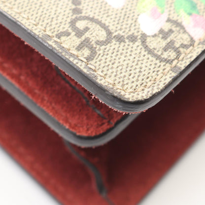 グッチ ディオニュソス GGブルームス コーティングキャンバス ショルダーバッグ