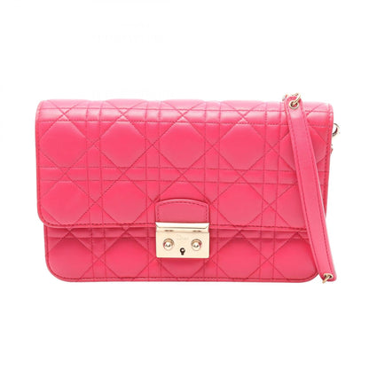 ディオール MISS DIOR レザー ショルダーバッグ