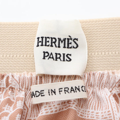エルメス LES TAMBOURS シルクスカート36