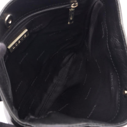 ロエベ アナグラム レザーショルダーバッグ