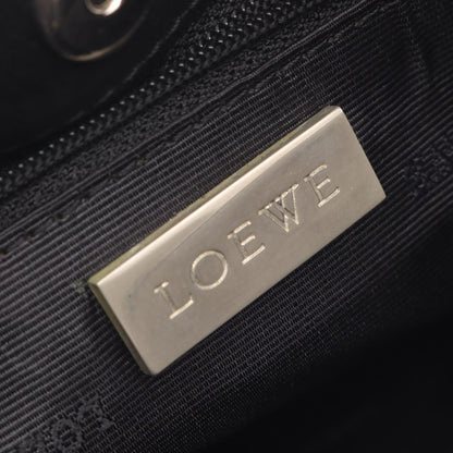 ロエベ アナグラム レザーショルダーバッグ