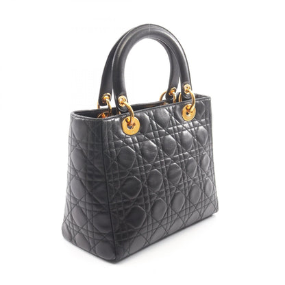 ディオール LADY DIOR レザー2wayハンドバッグ