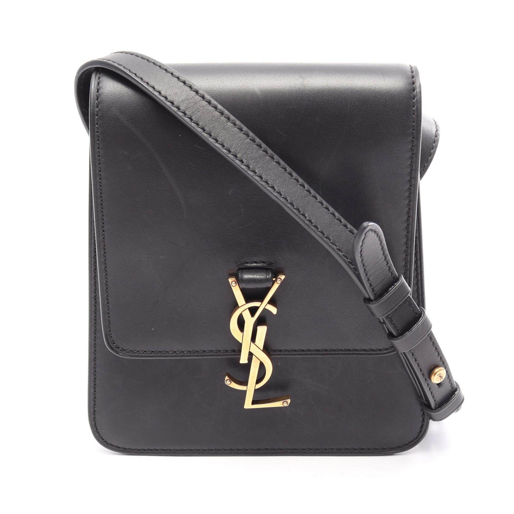 イヴサンローラン KAIA レザーショルダーバッグ