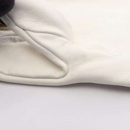 エルメス トリミング レザー手袋