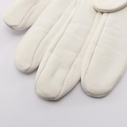 エルメス トリミング レザー手袋