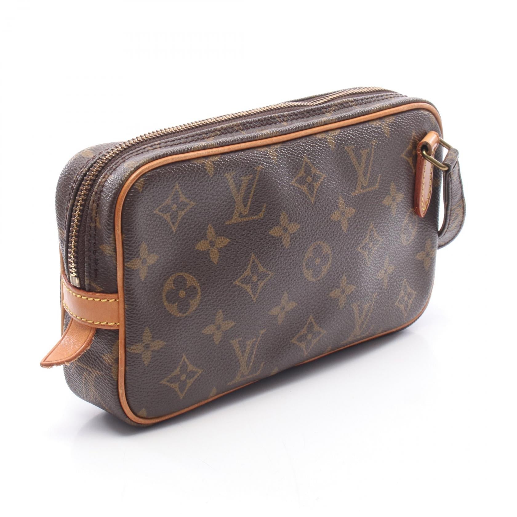 ルイヴィトン マルリーバンドリエール モノグラム コーティングキャンバス ショルダーバッグ