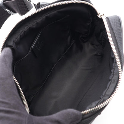 グッチ キャンバス レザー ウエストバッグ