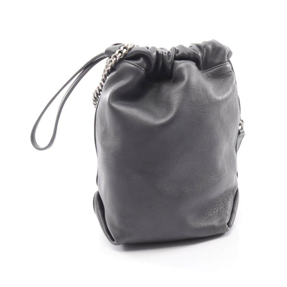 イヴサンローラン TEDDY SMALL レザーショルダーバッグ