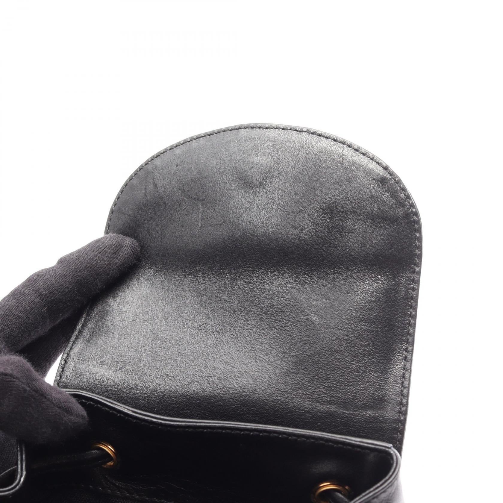 グッチ レザーリュックサック