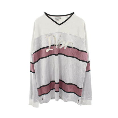 ディオール ロゴエンブロイダリー レーヨン長袖Tシャツ