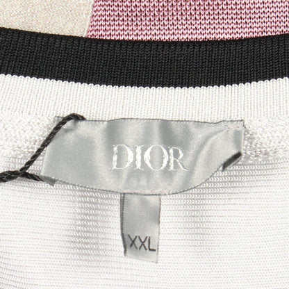 ディオール ロゴエンブロイダリー レーヨン長袖Tシャツ