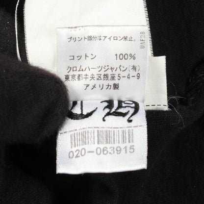 クロムハーツ グラデーションロゴ コットン長袖Tシャツ