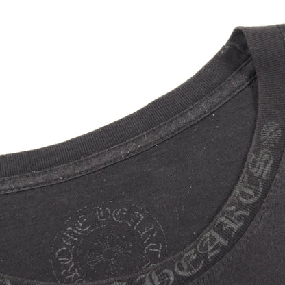 クロムハーツ グラデーションロゴ コットン長袖Tシャツ