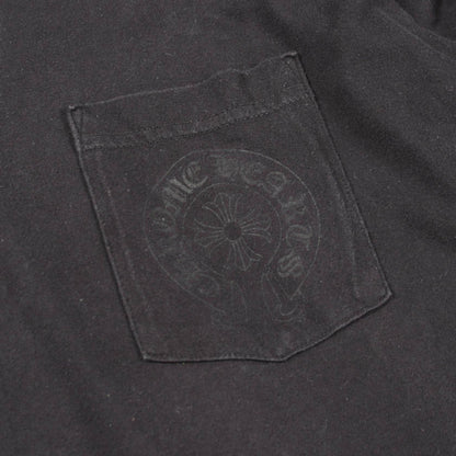 クロムハーツ グラデーションロゴ コットン長袖Tシャツ