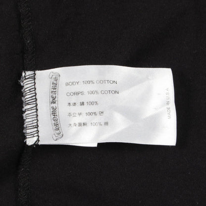 クロムハーツ バーティカルロゴ ポケット コットン長袖Tシャツ