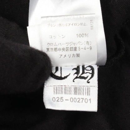 クロムハーツ バーティカルロゴ ポケット コットン長袖Tシャツ