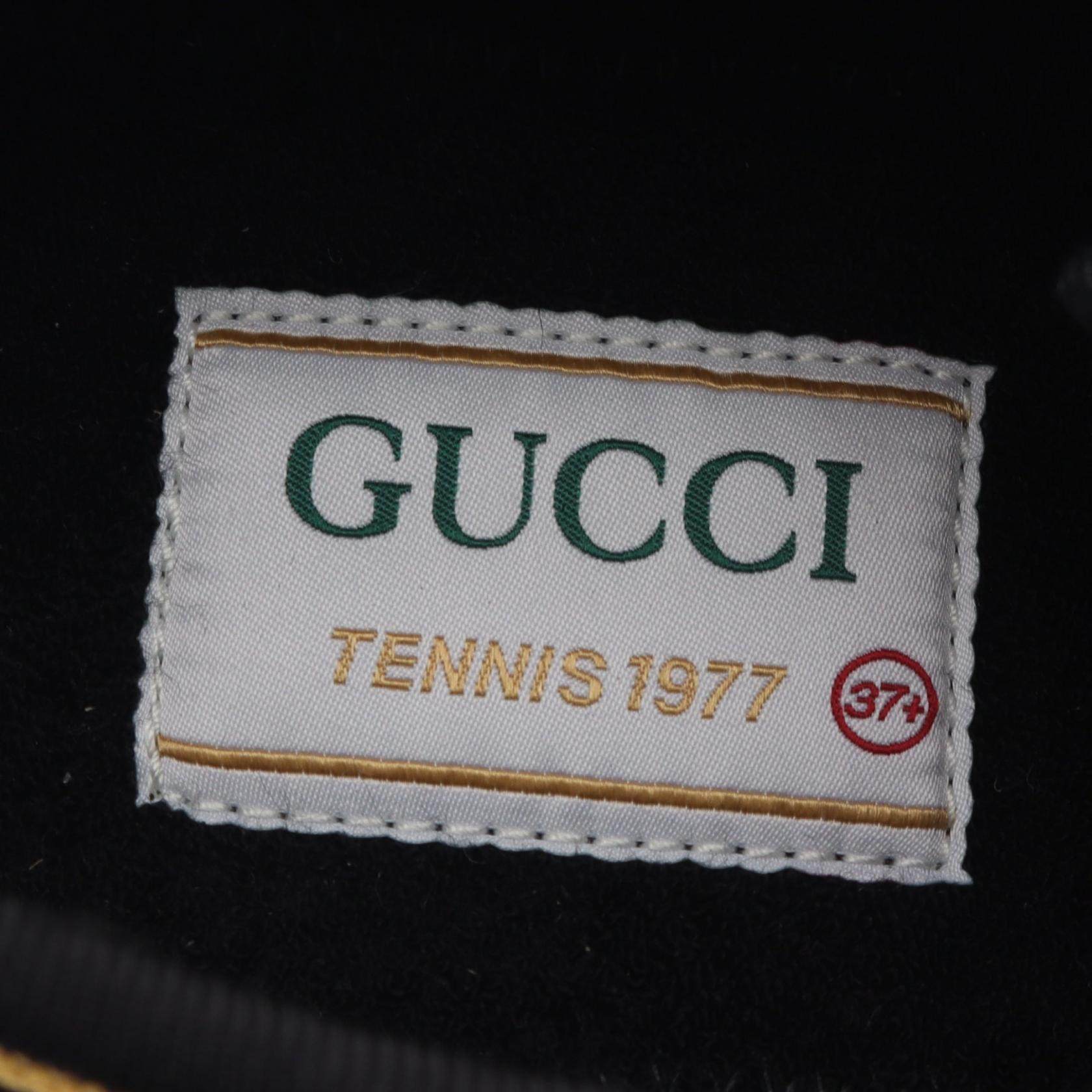 グッチ GUCCI TENNIS 1977 キャンバススニーカー