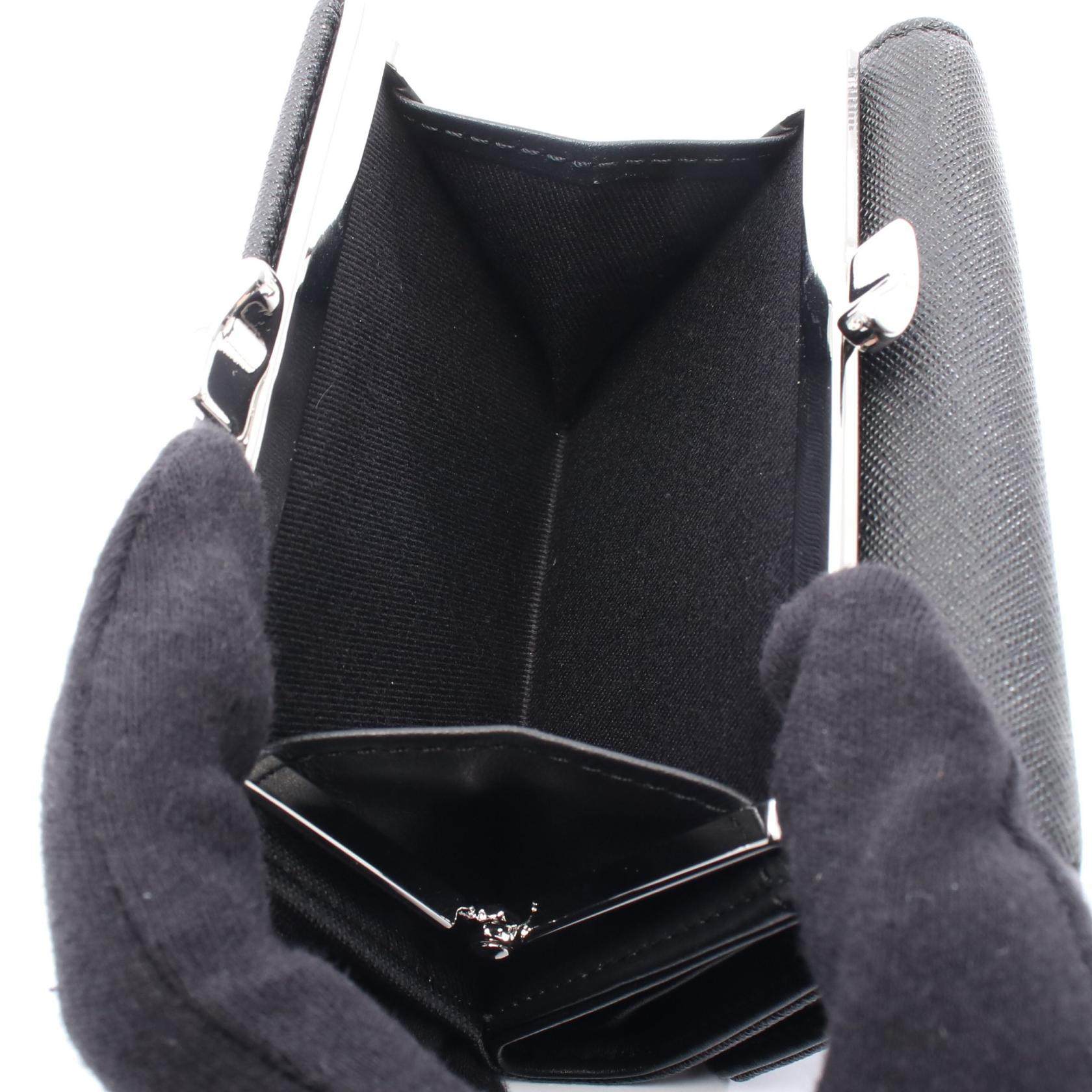 ヴィヴィアンウエストウッド SMALL FRAME WALLET レザー三つ折り財布