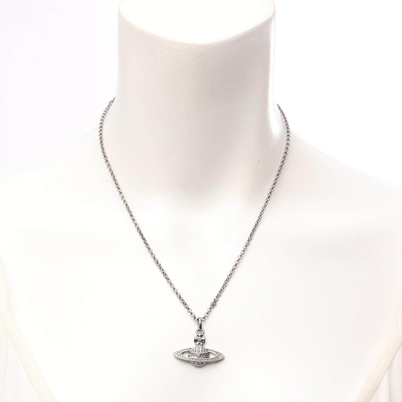 ヴィヴィアンウエストウッド MINI BAS RELIEF PENDANT ネックレス