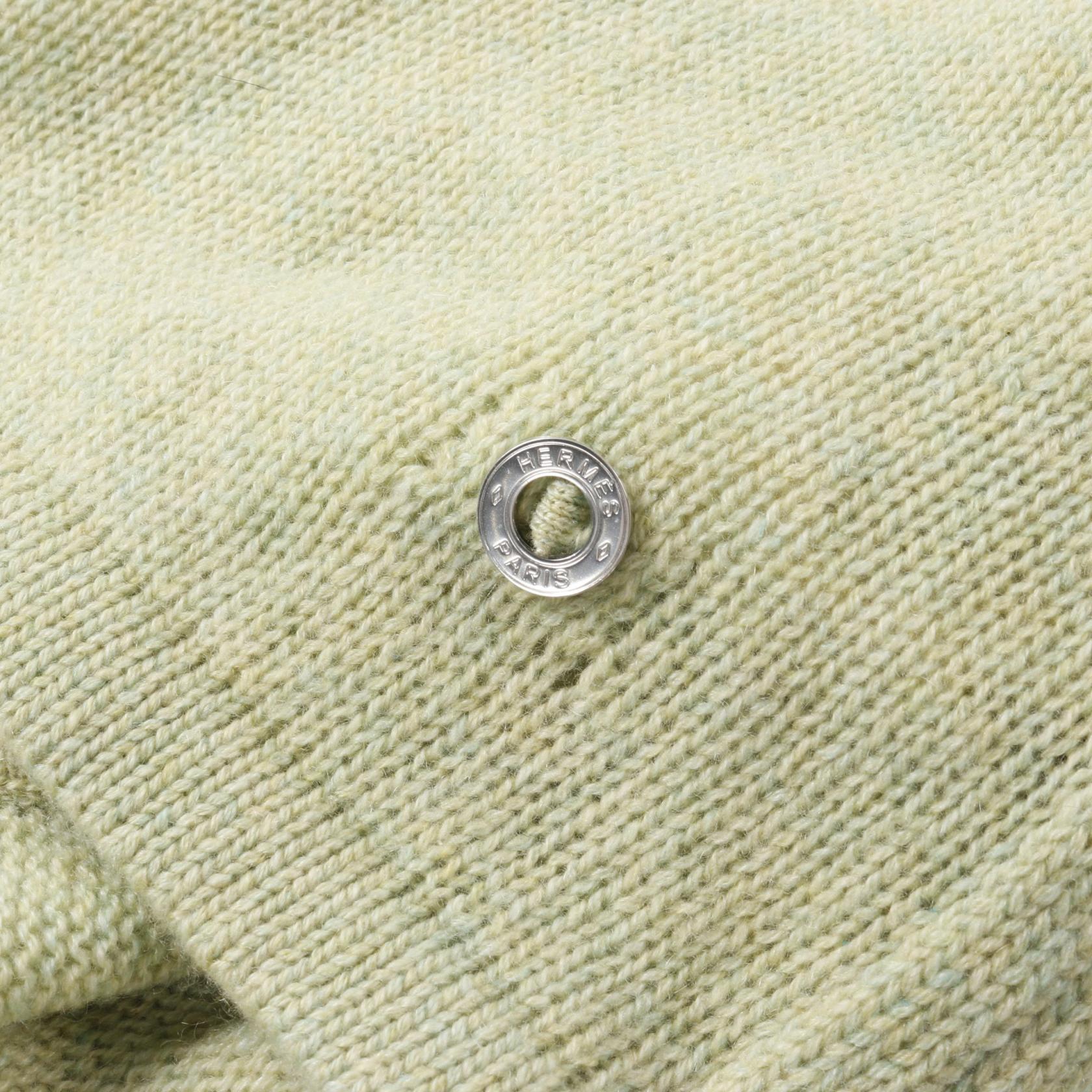 エルメス カシミヤカーディガン